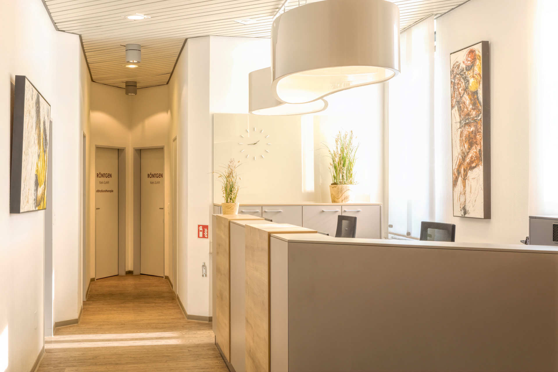 Empfang - Orthopädie & RückenZentrum Empfang - Orthopädie & RückenZentrum